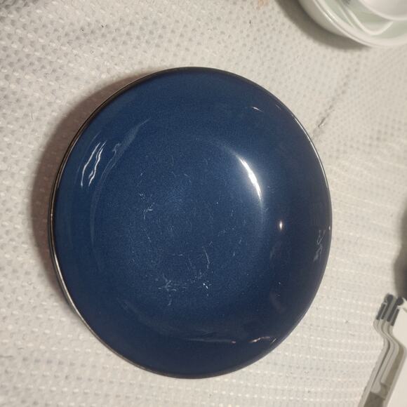 JC PENNEY EUC VARIATIONS COBALT BLUE LARGE VEGATABLE BOWL CERAMIC - Picture 1 of 3